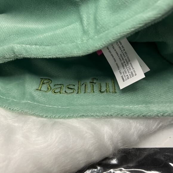 Disney Princess Sleepy Bashful Dwarf Costume Reversible Hat Beard Dopey Doc Lot - Picture 7 of 16